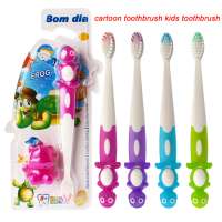 Cartoon Cute Kid Toy Set  Baby Children Infant Small Handle Plastic Kids Toothbrush