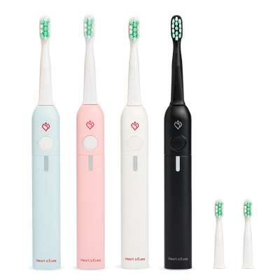 Heart & Eyes Portable Wireless Smart Rechargeable Travel Automatic Sonic Electric Toothbrush tooth brushes 2019